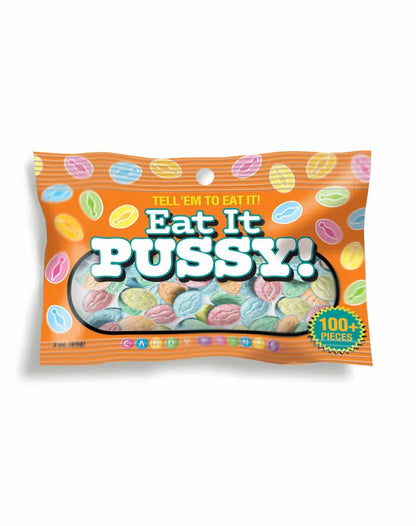 Eat It Pussy – 3oz Vagina-Shaped Candy Bag