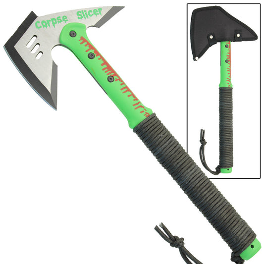 Zombie Corpse Slicer Combative Tactical Battle Axe