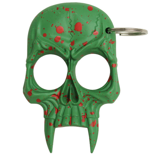 Zombie Killer Demonic Skull Self Defense Keychain