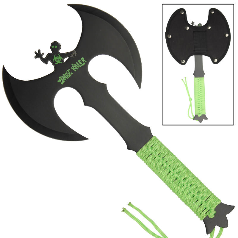Zombie Killer Double Bit Full Tang Axe