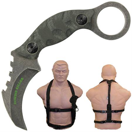Zombie Killer Full Tang Tactical Karambit Knife