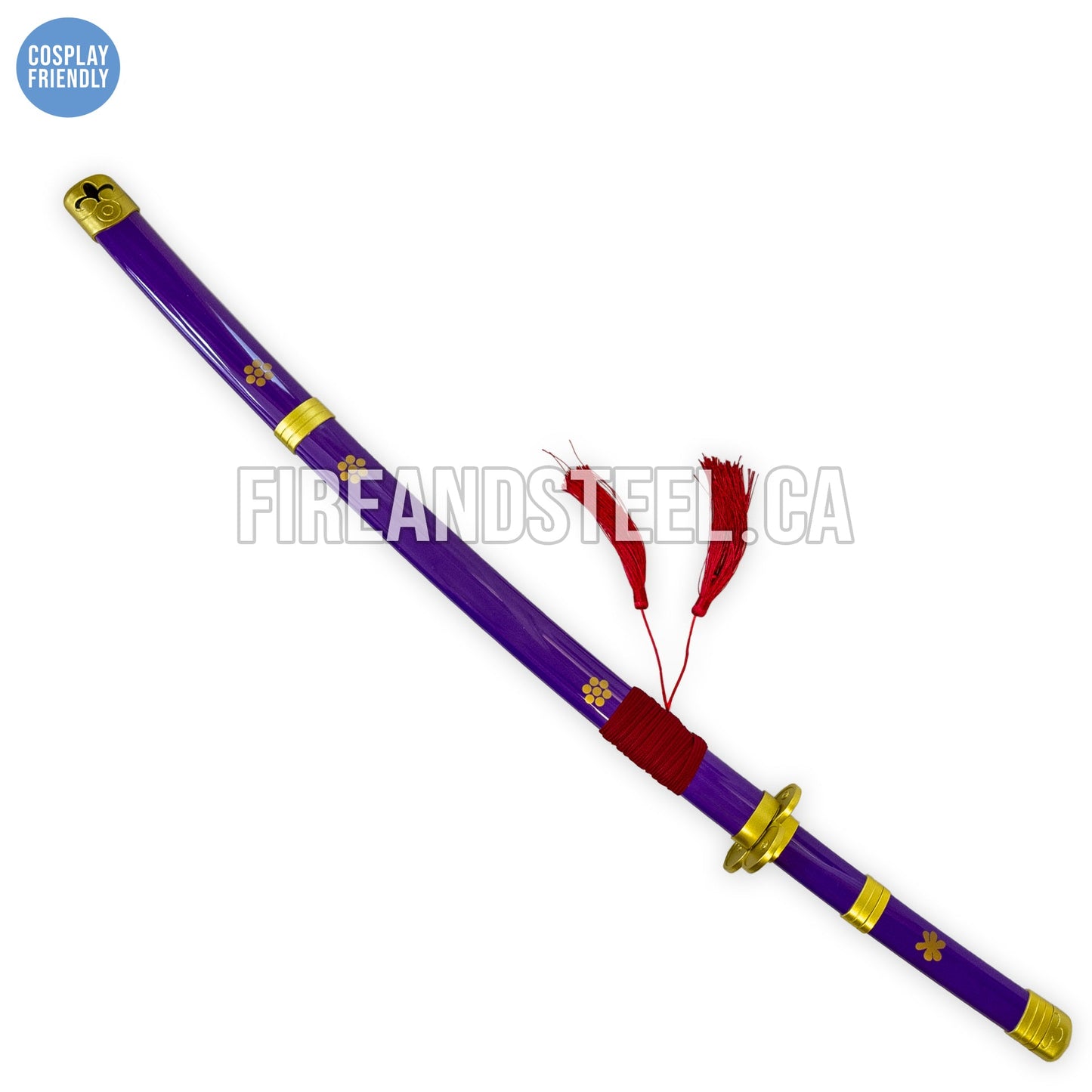 Roronoa Zoro's Purple "Enma" Katana (Wood)