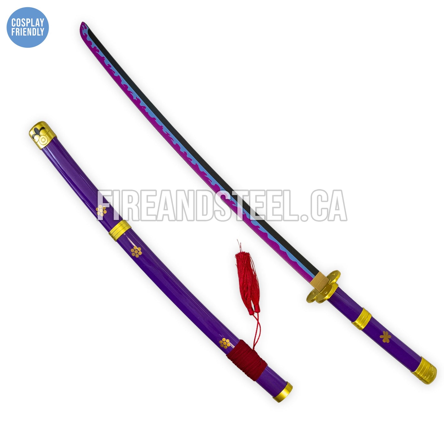 Roronoa Zoro's Purple "Enma" Katana (Wood)