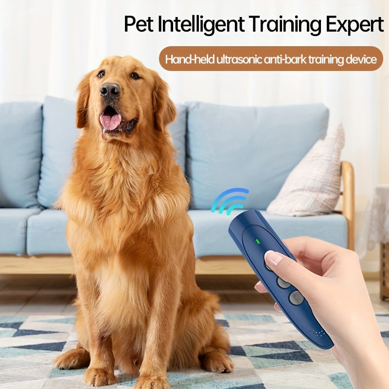 Anti-Bark Dog Repellent Device with Ultrasonic Rechargeable