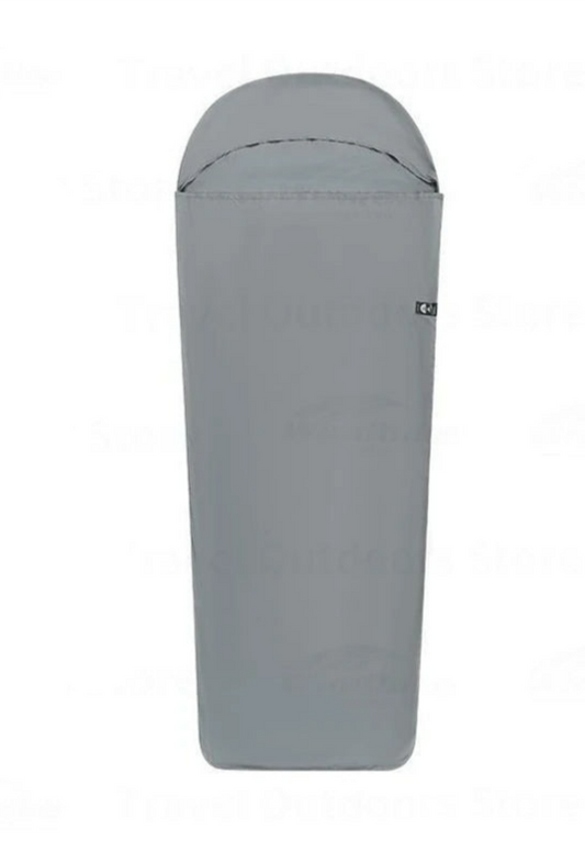 Ultralight Camping Sleeping Bag Liner: Single Stretch Envelope Design