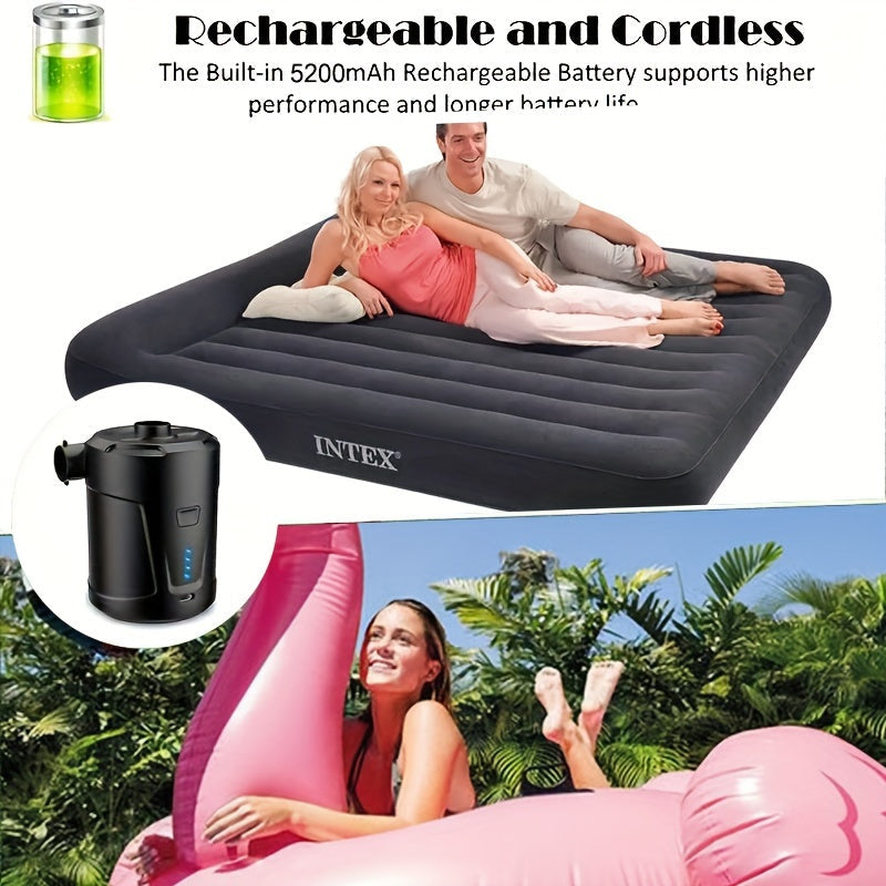 Wireless Electric Air Pump Rechargeable (5200mAh)