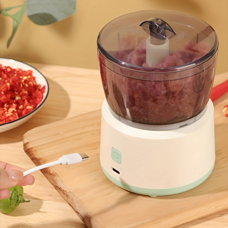 Mini Food Wireless Processor Grinder Chopper
