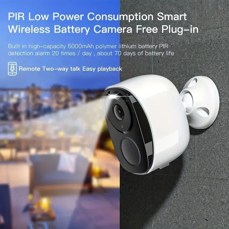 Outdoor Wireless Security Camera