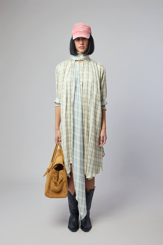 Check Tunic Dress