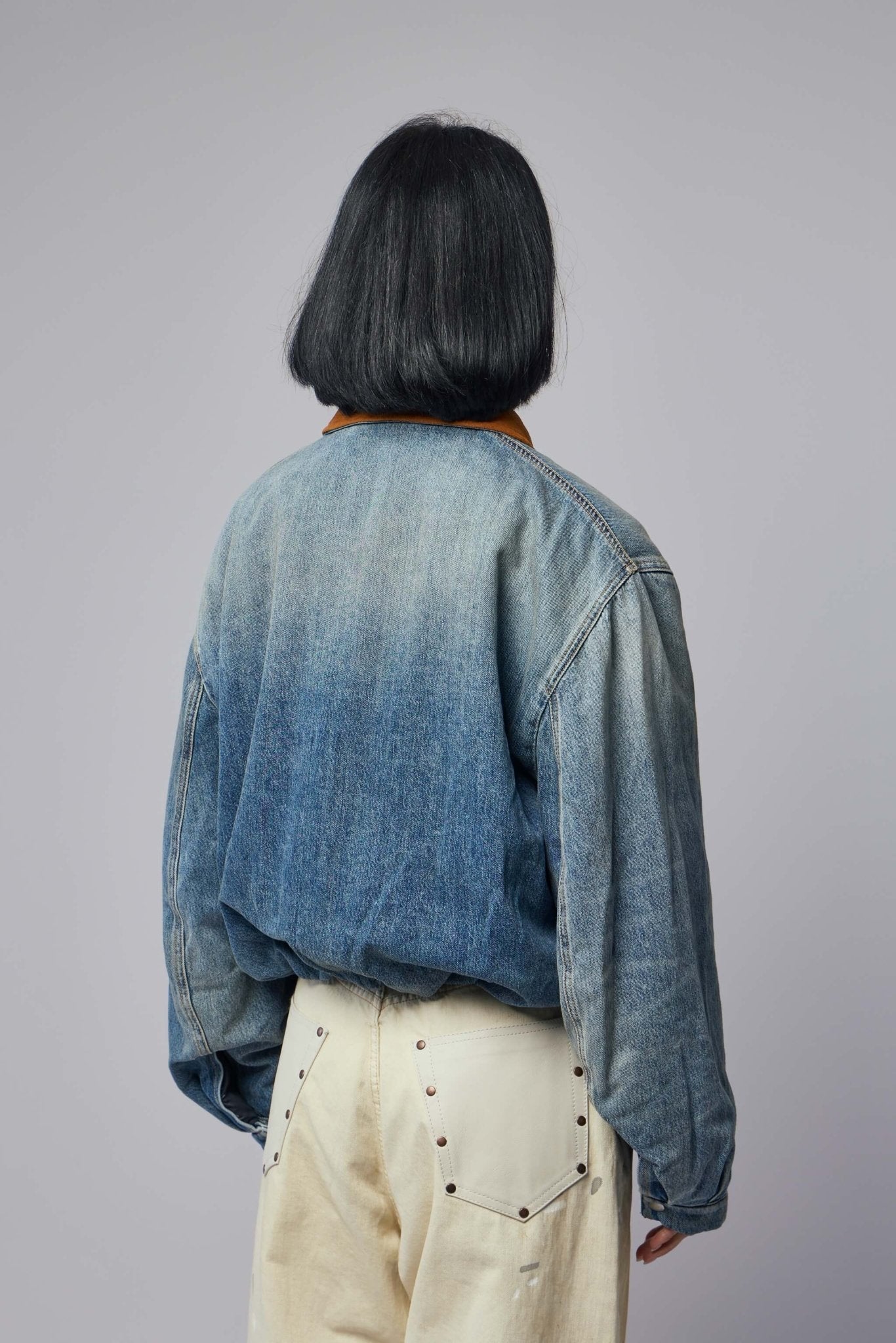 Denim Bomber Jacket