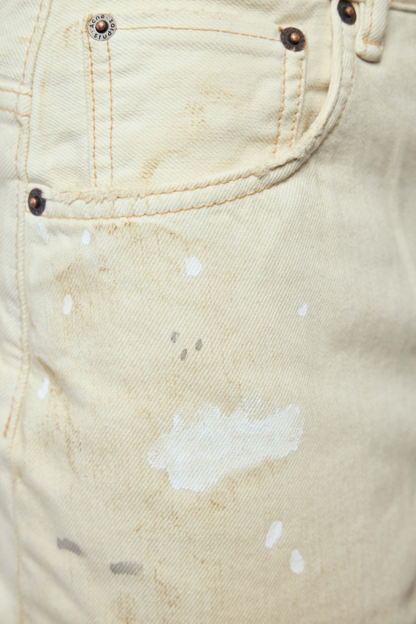 Distressed Denim Shorts