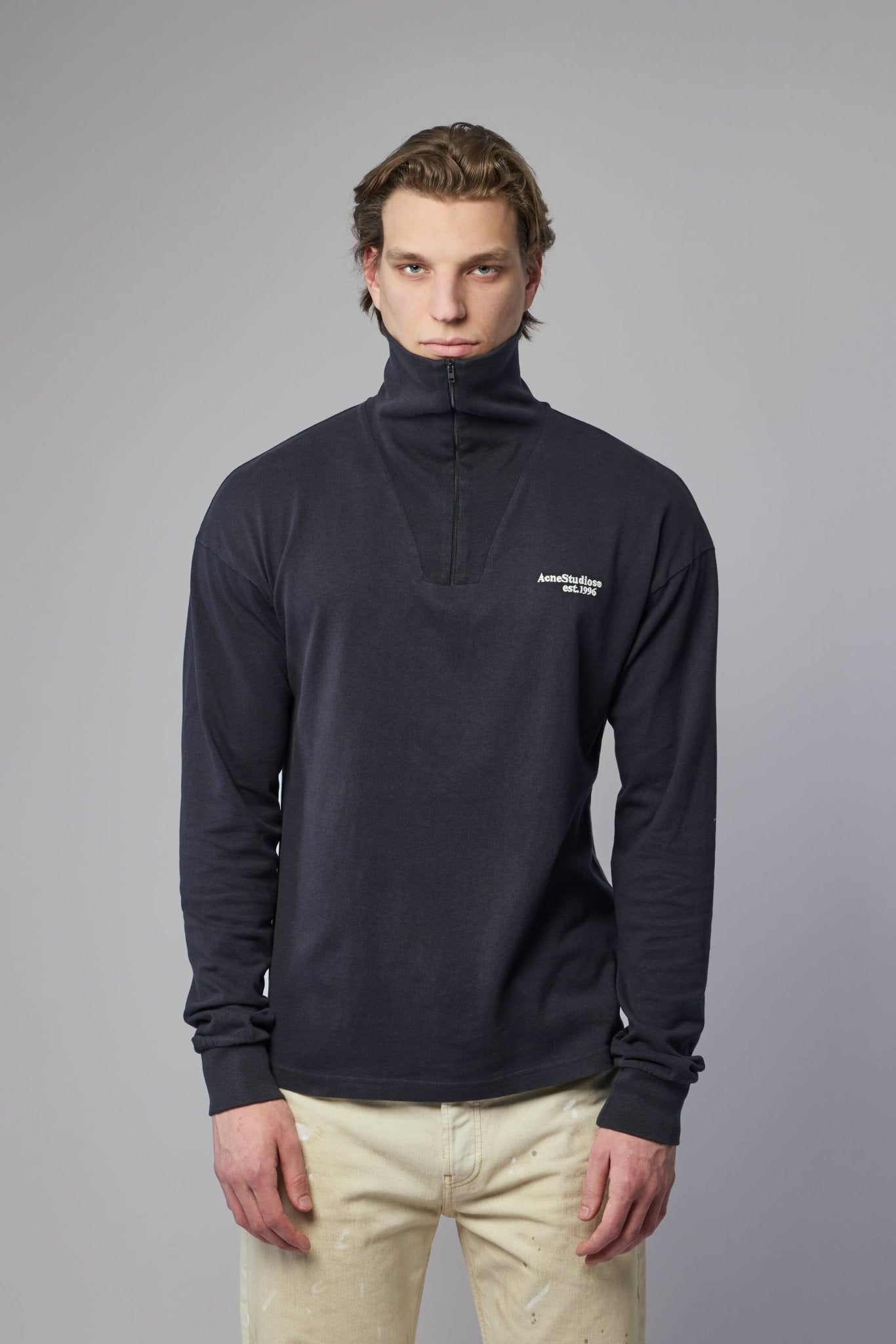 Half-zip Logo Sweatshirt