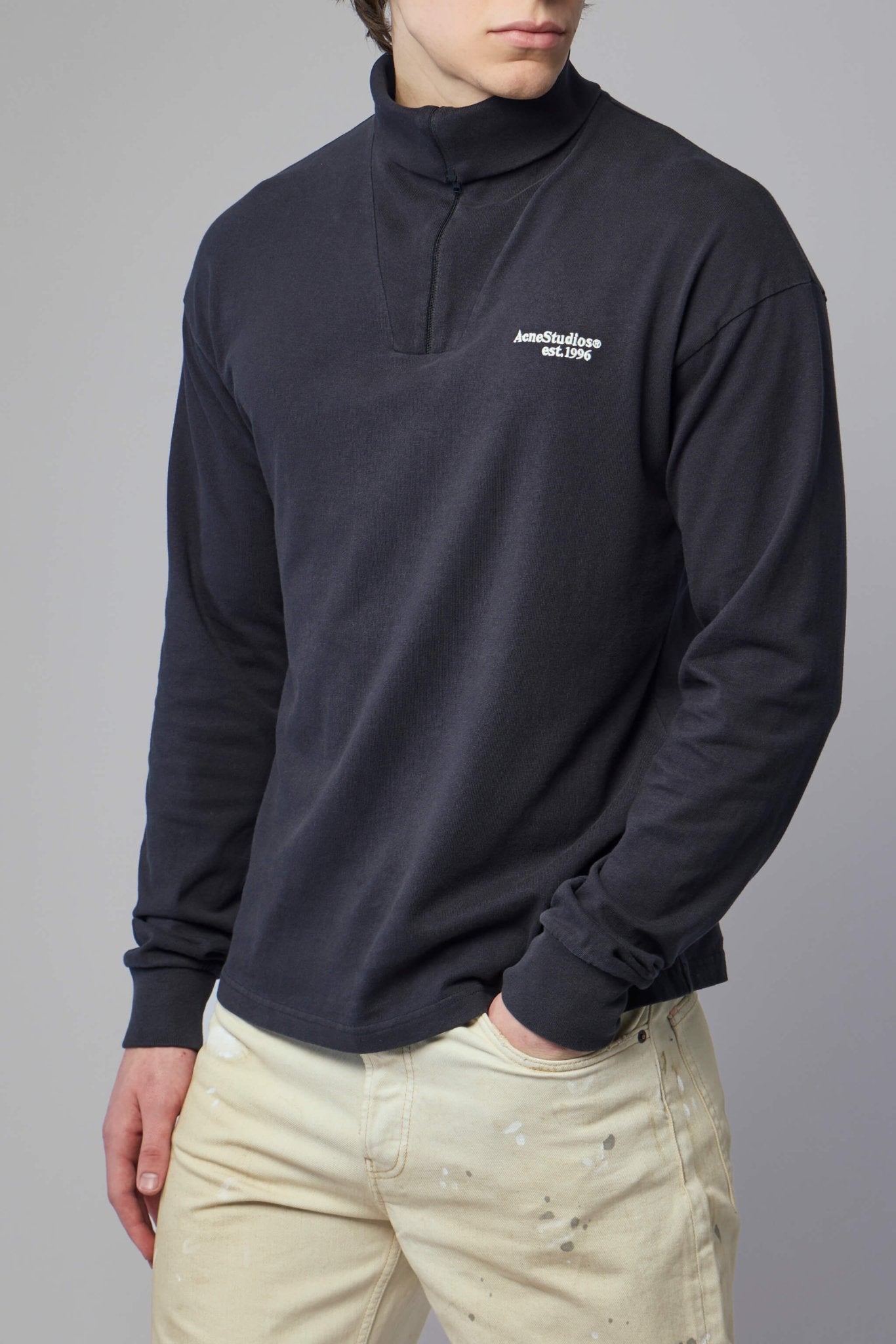 Half-zip Logo Sweatshirt