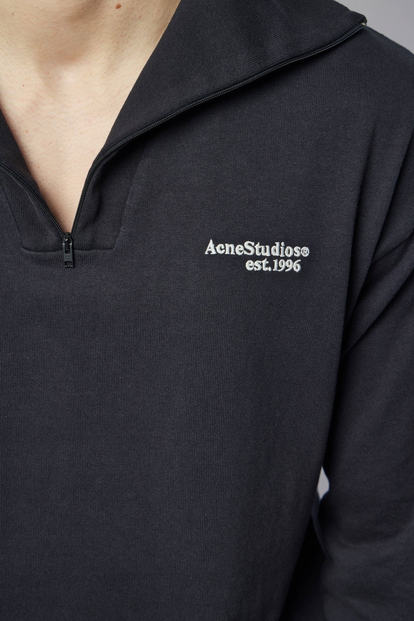 Half-zip Logo Sweatshirt