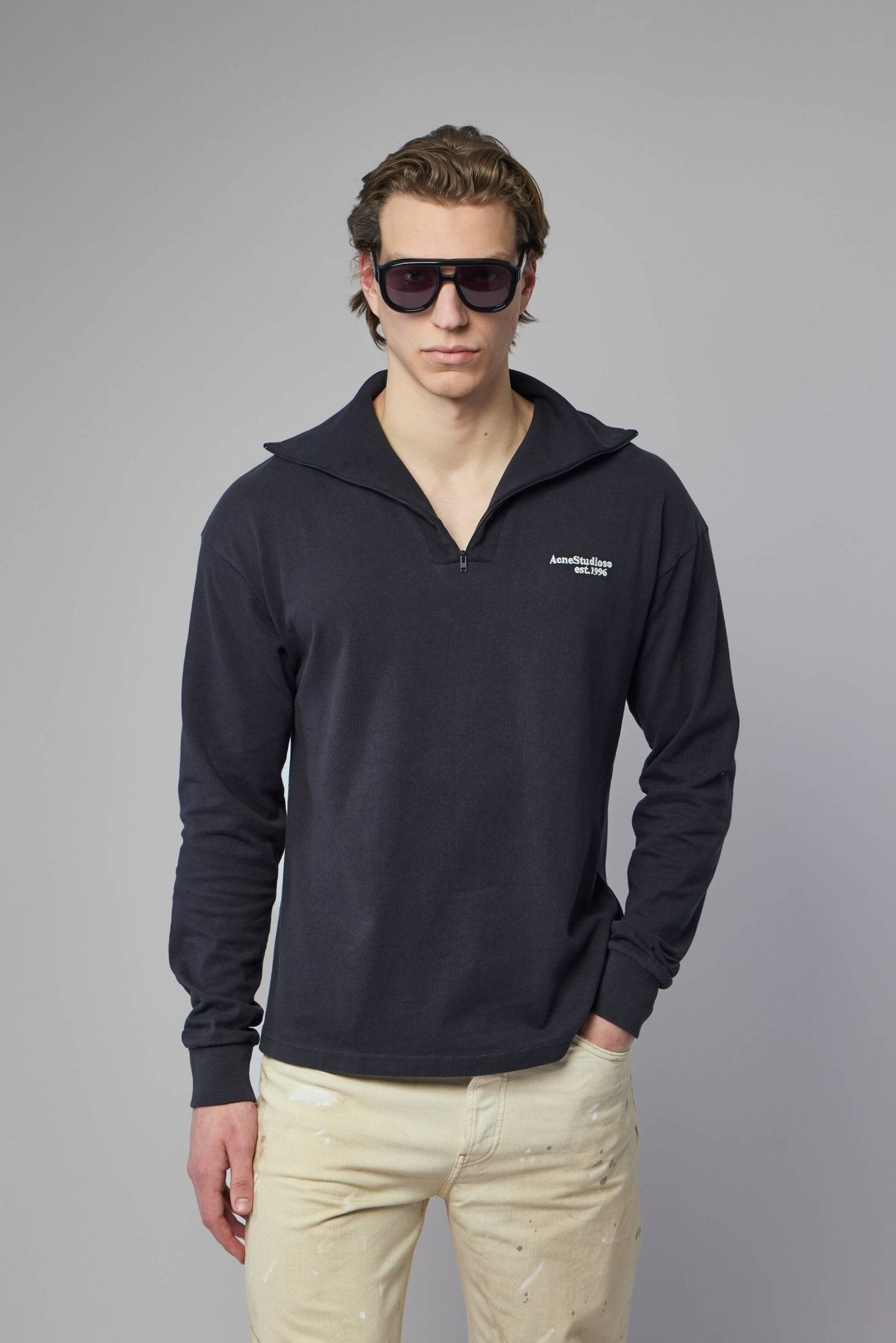 Half-zip Logo Sweatshirt