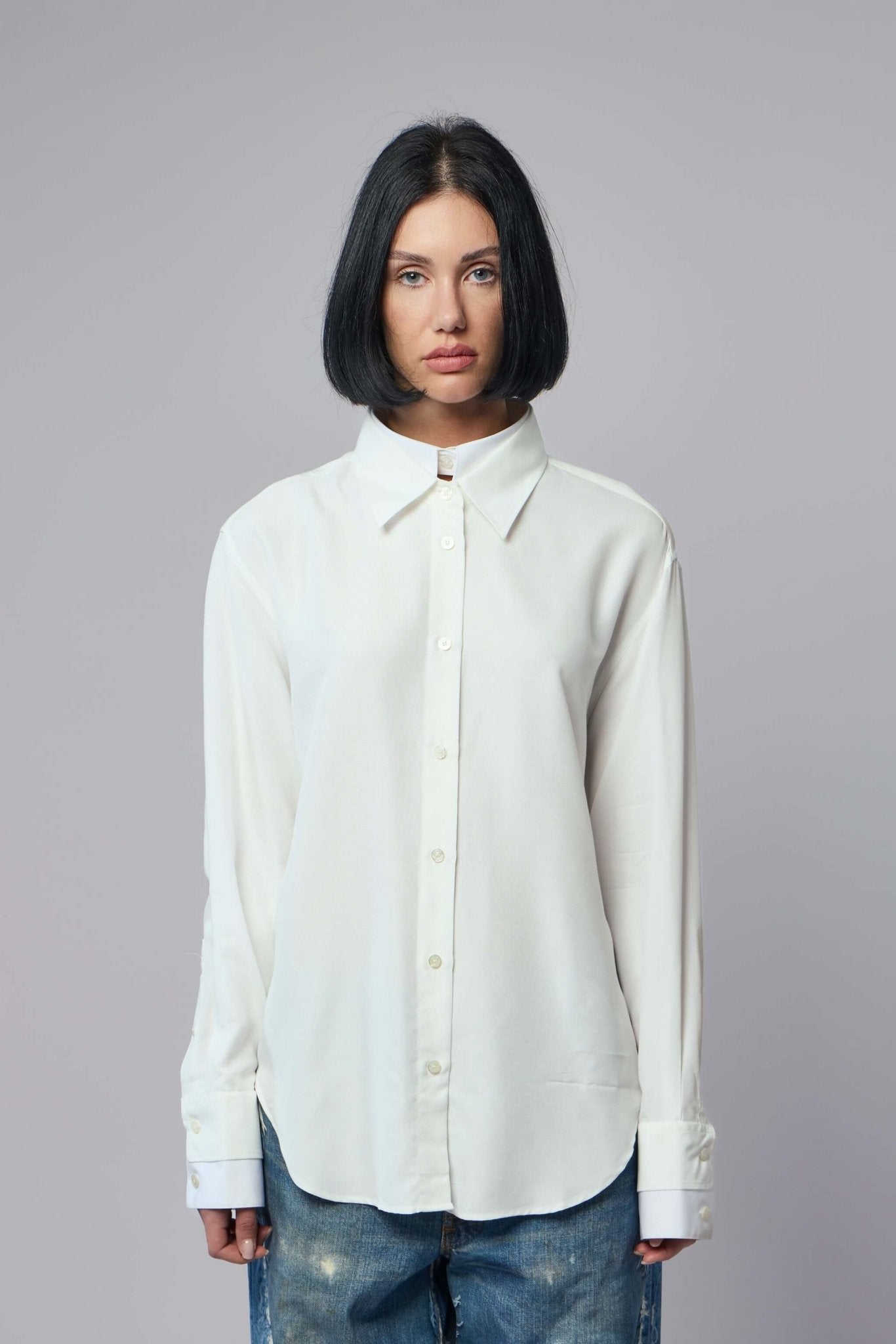 Layered Button-up