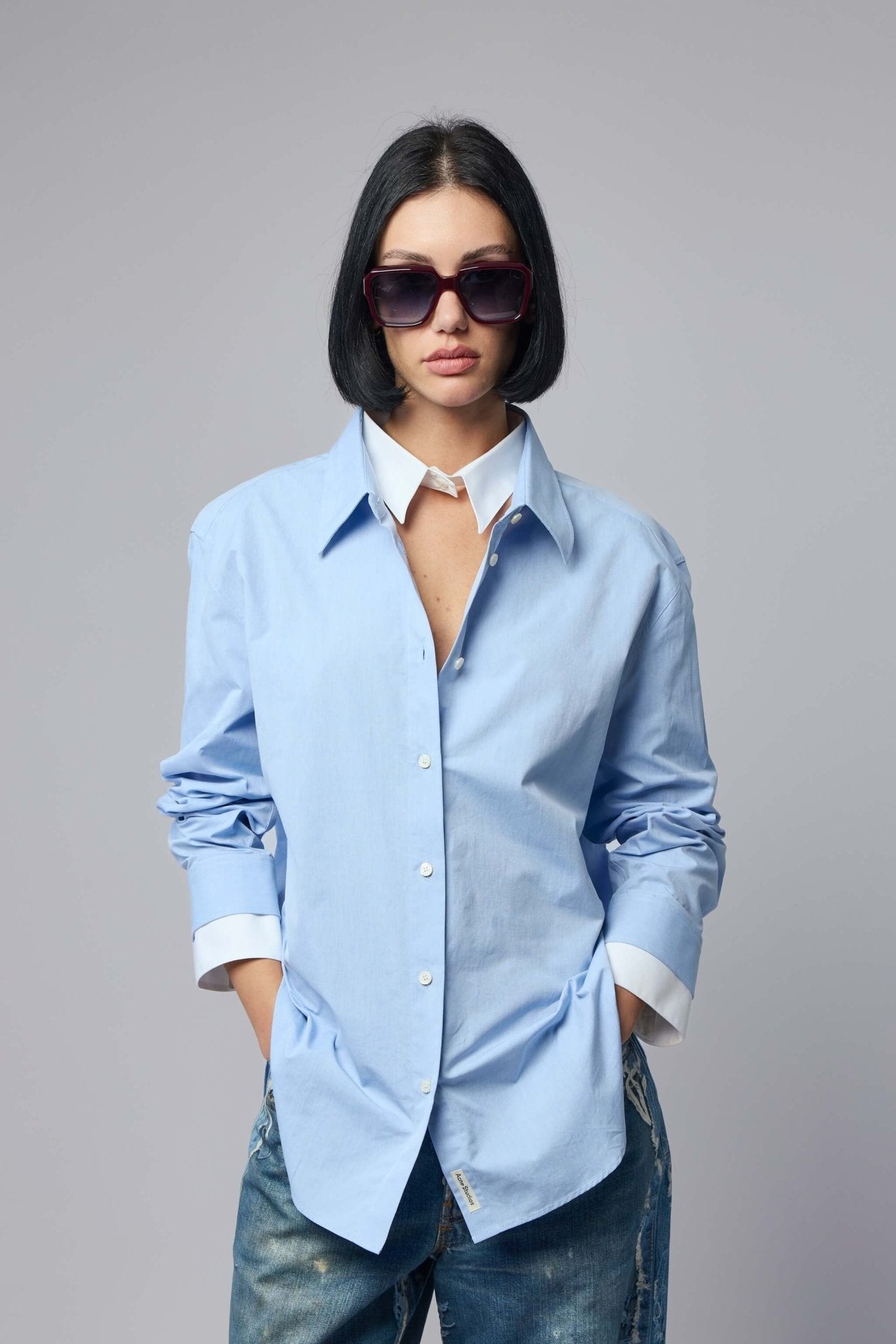 Layered Button-up