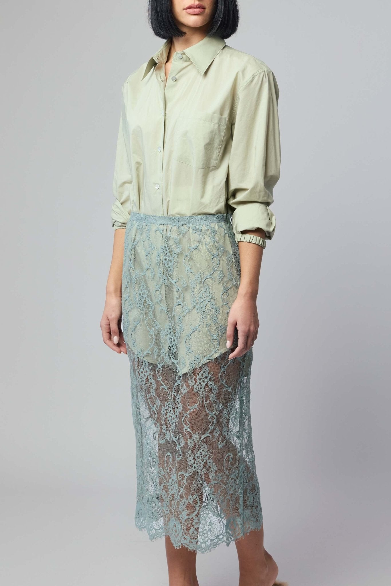 Layered Shirt Dress