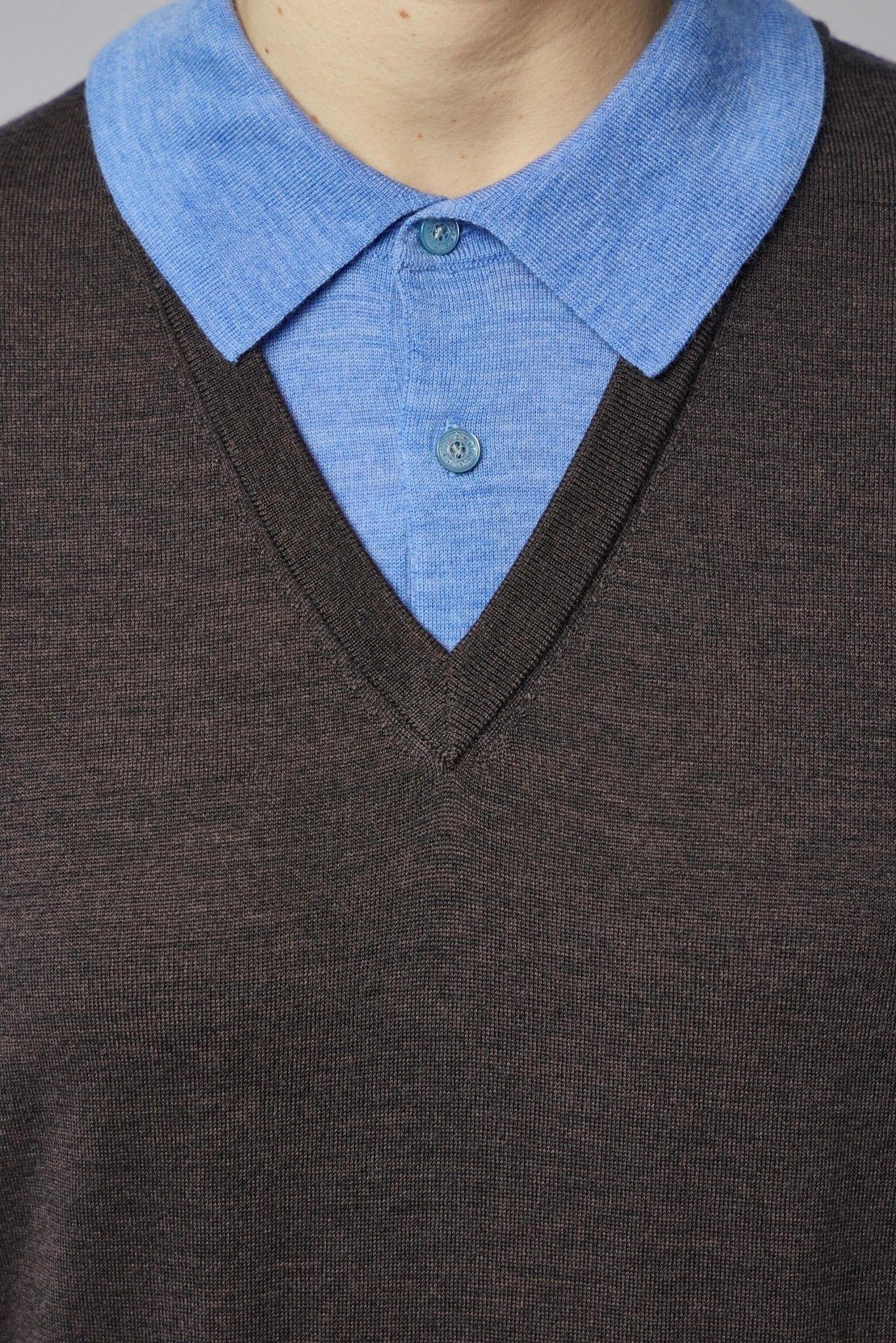 Layered Wool Sweater