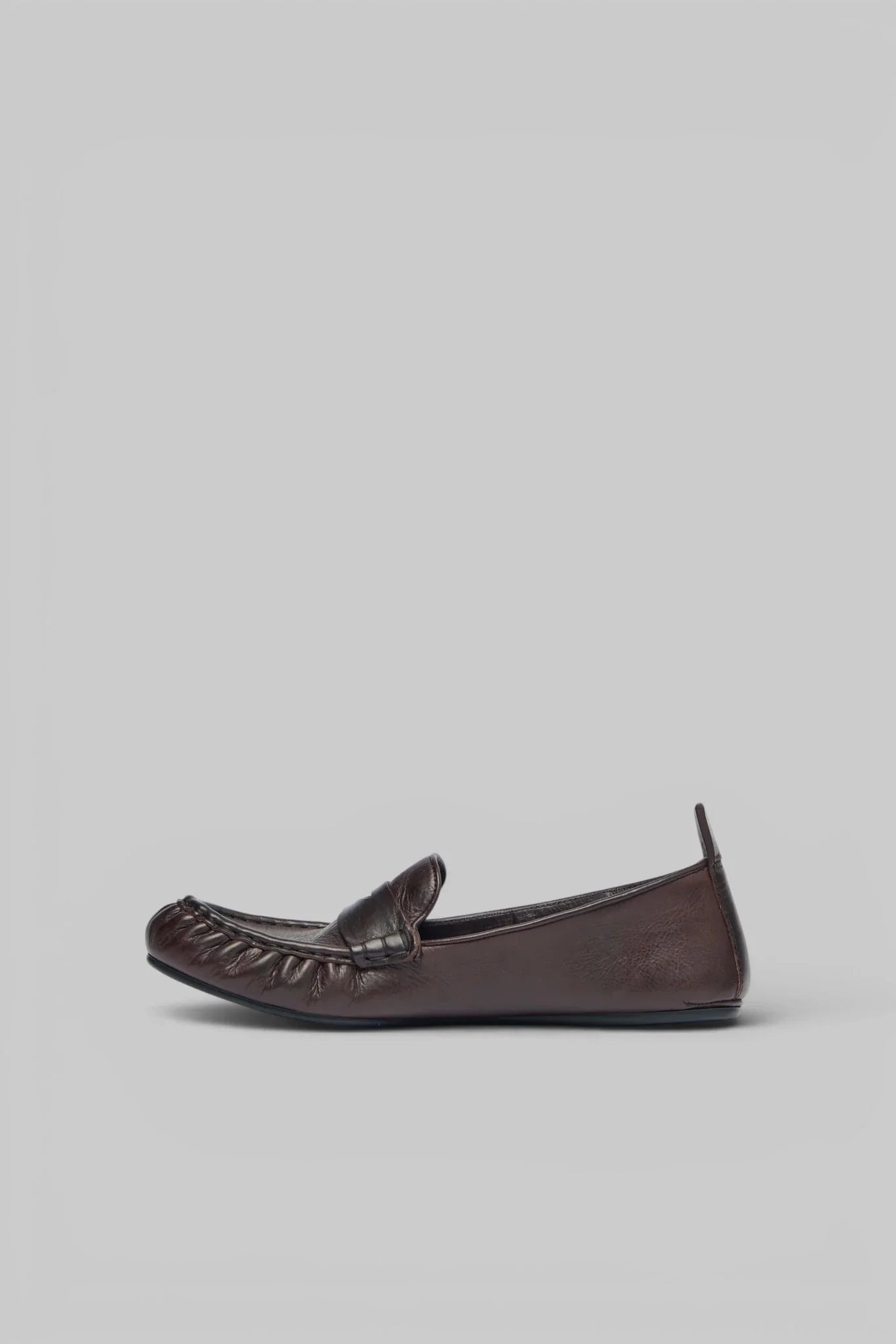 Leather loafers