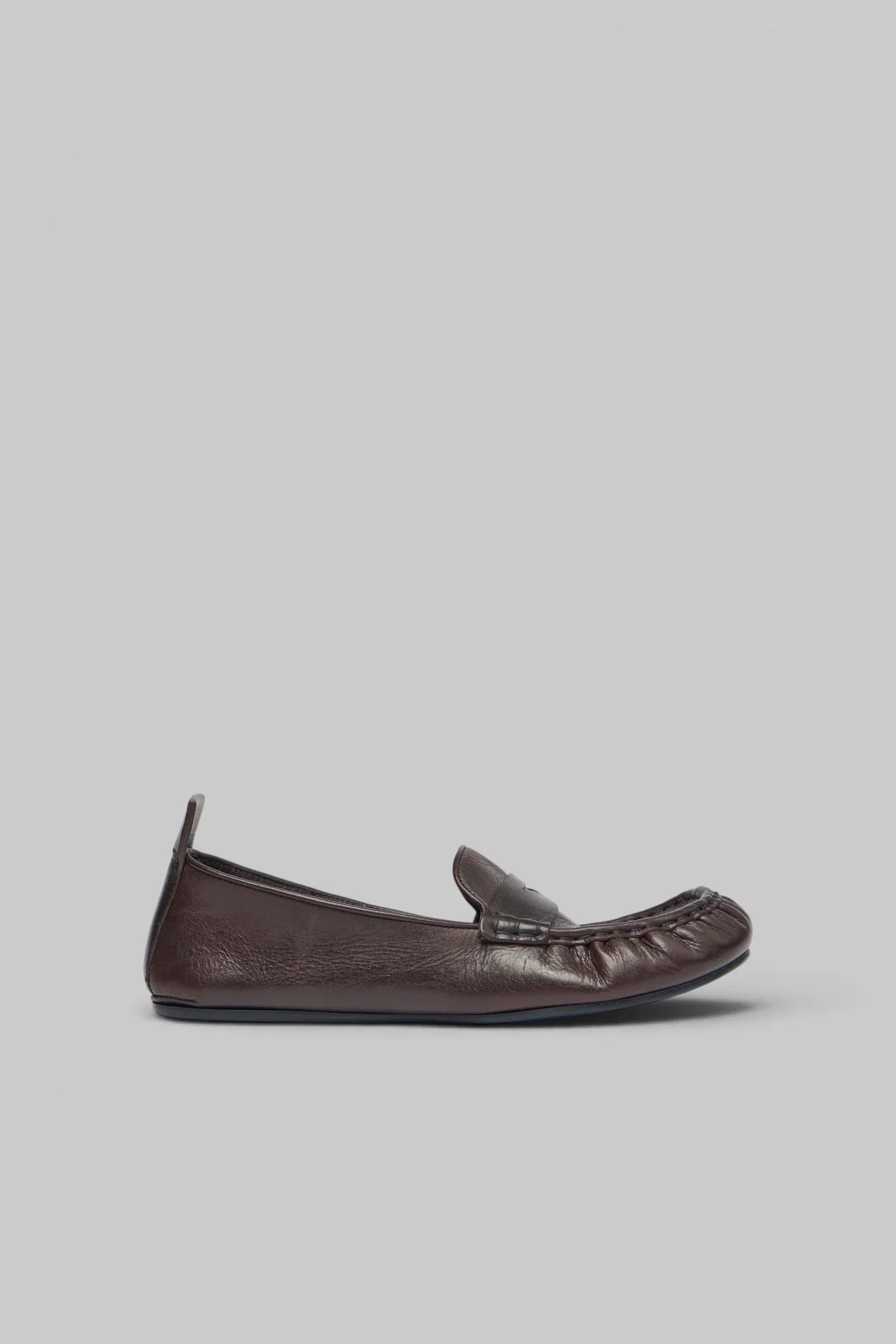 Leather loafers