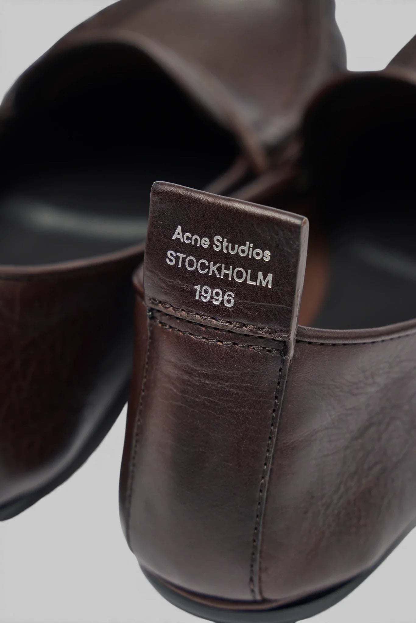 Leather loafers