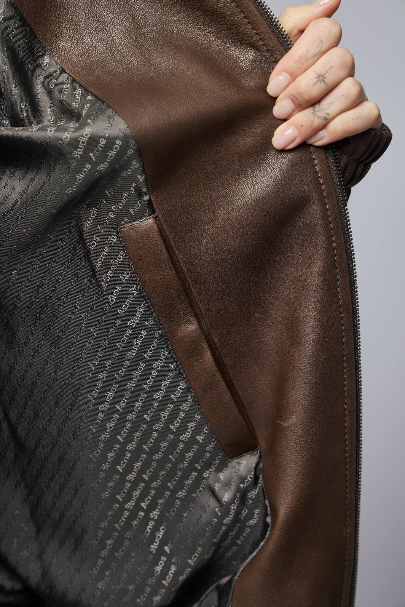 Leather Blouson