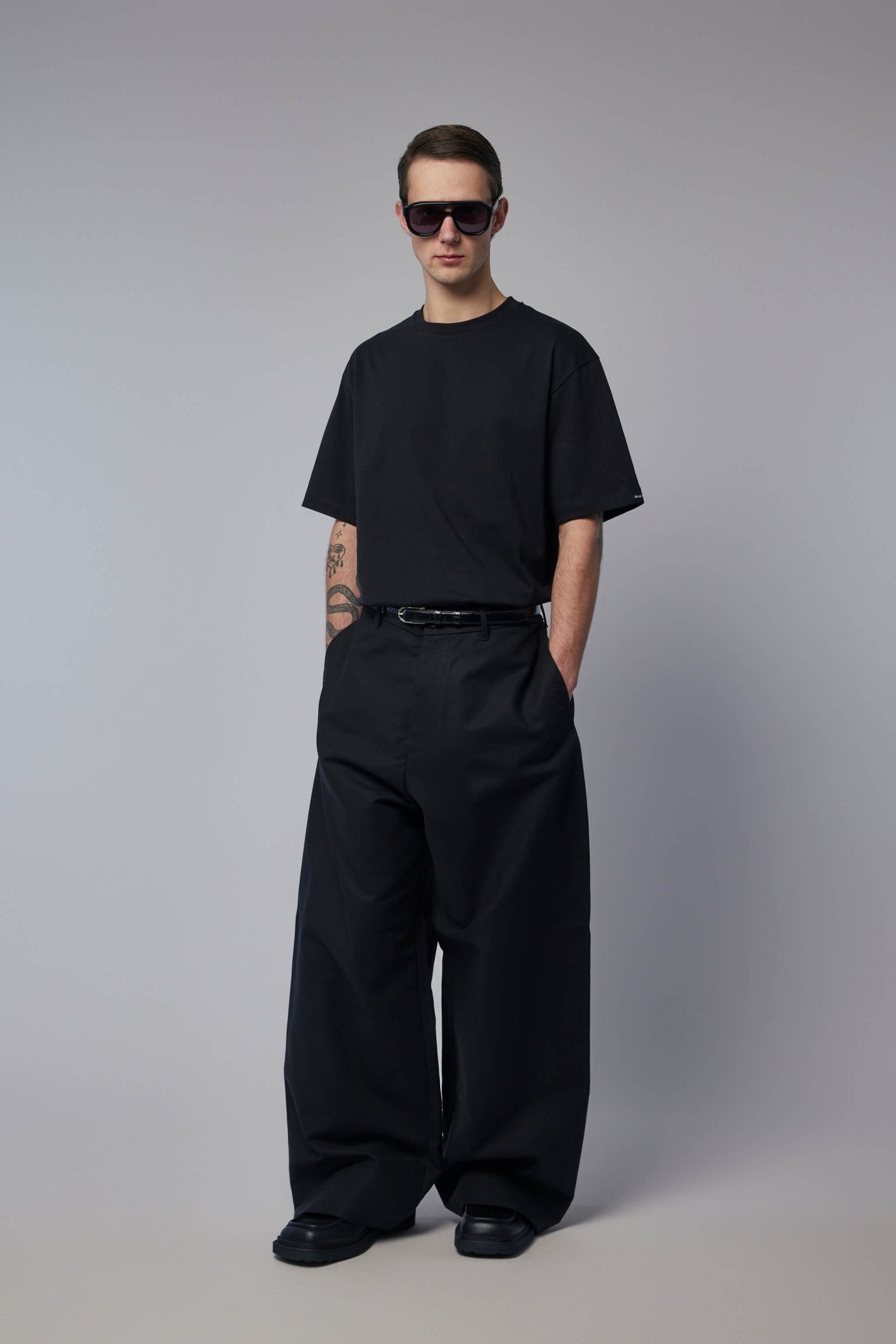 Satin Logo T-shirt - Relaxed
