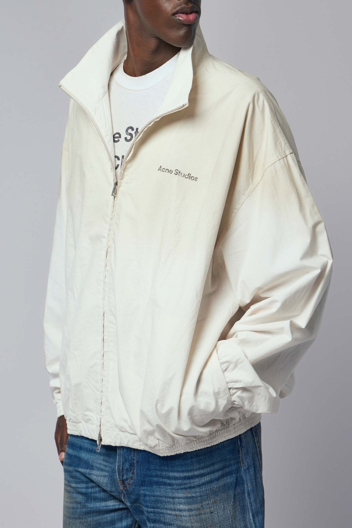 Washed Logo Jacket