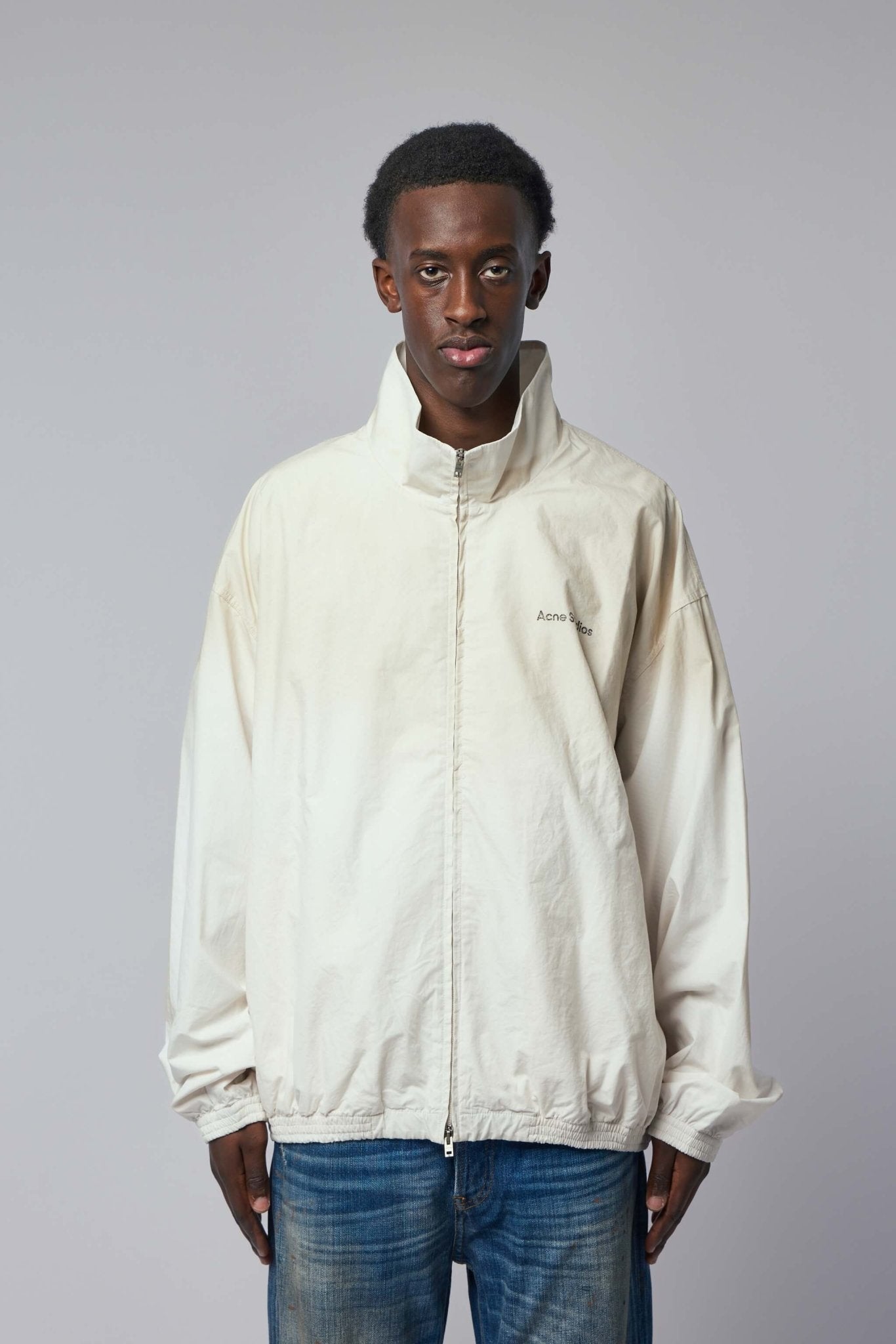 Washed Logo Jacket