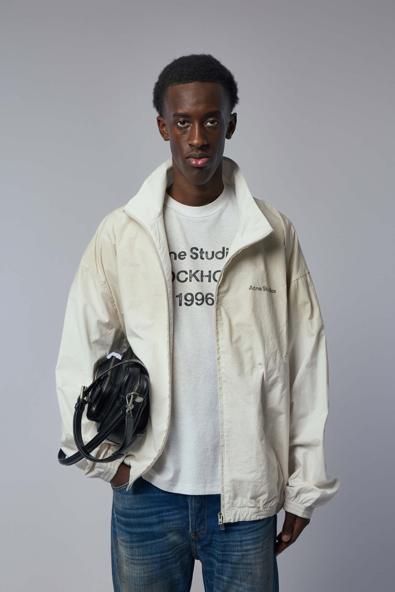 Washed Logo Jacket
