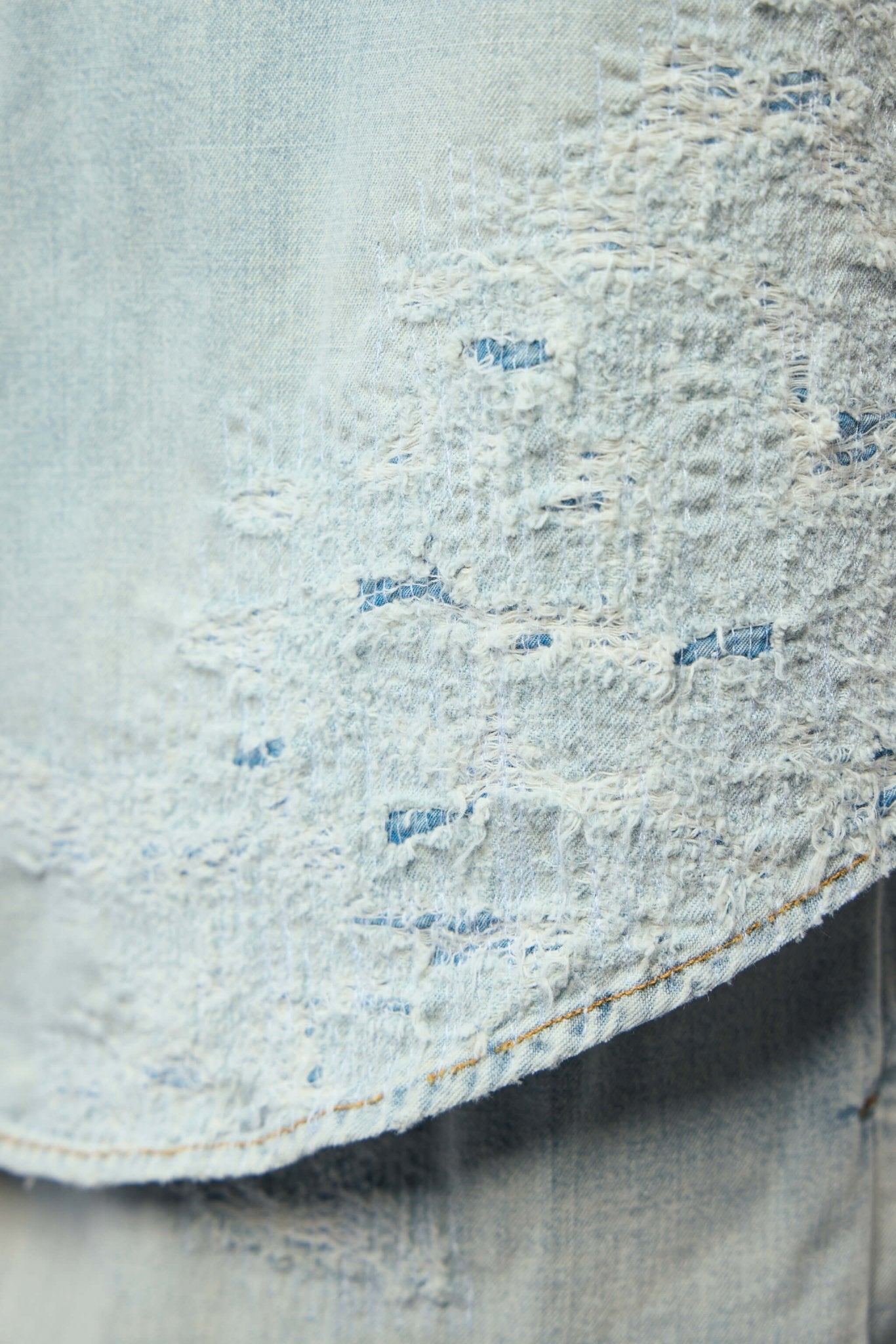 Mended Denim Shirt