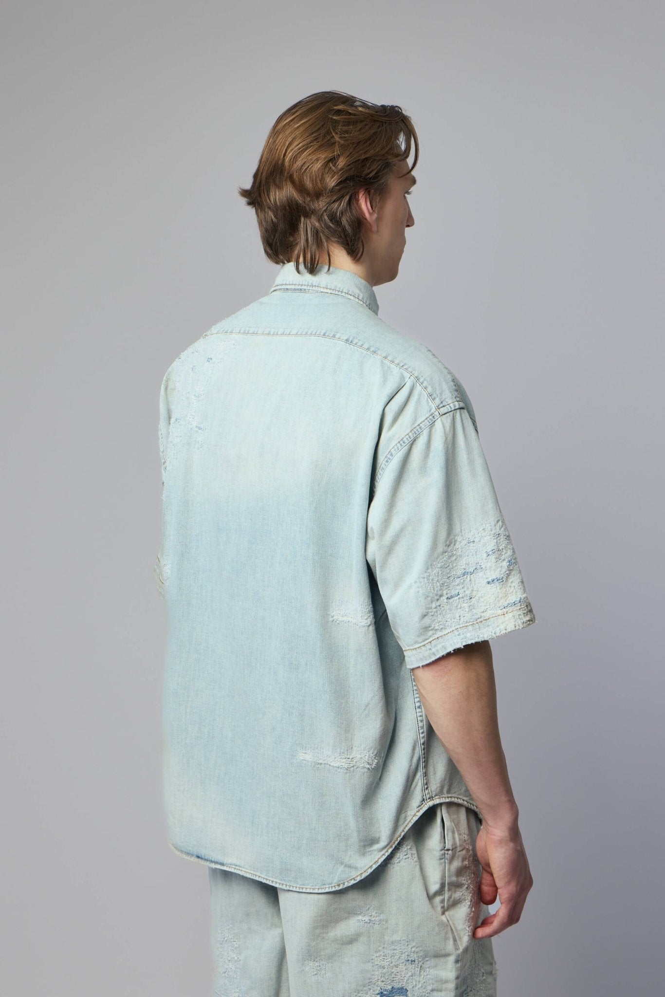 Mended Denim Shirt