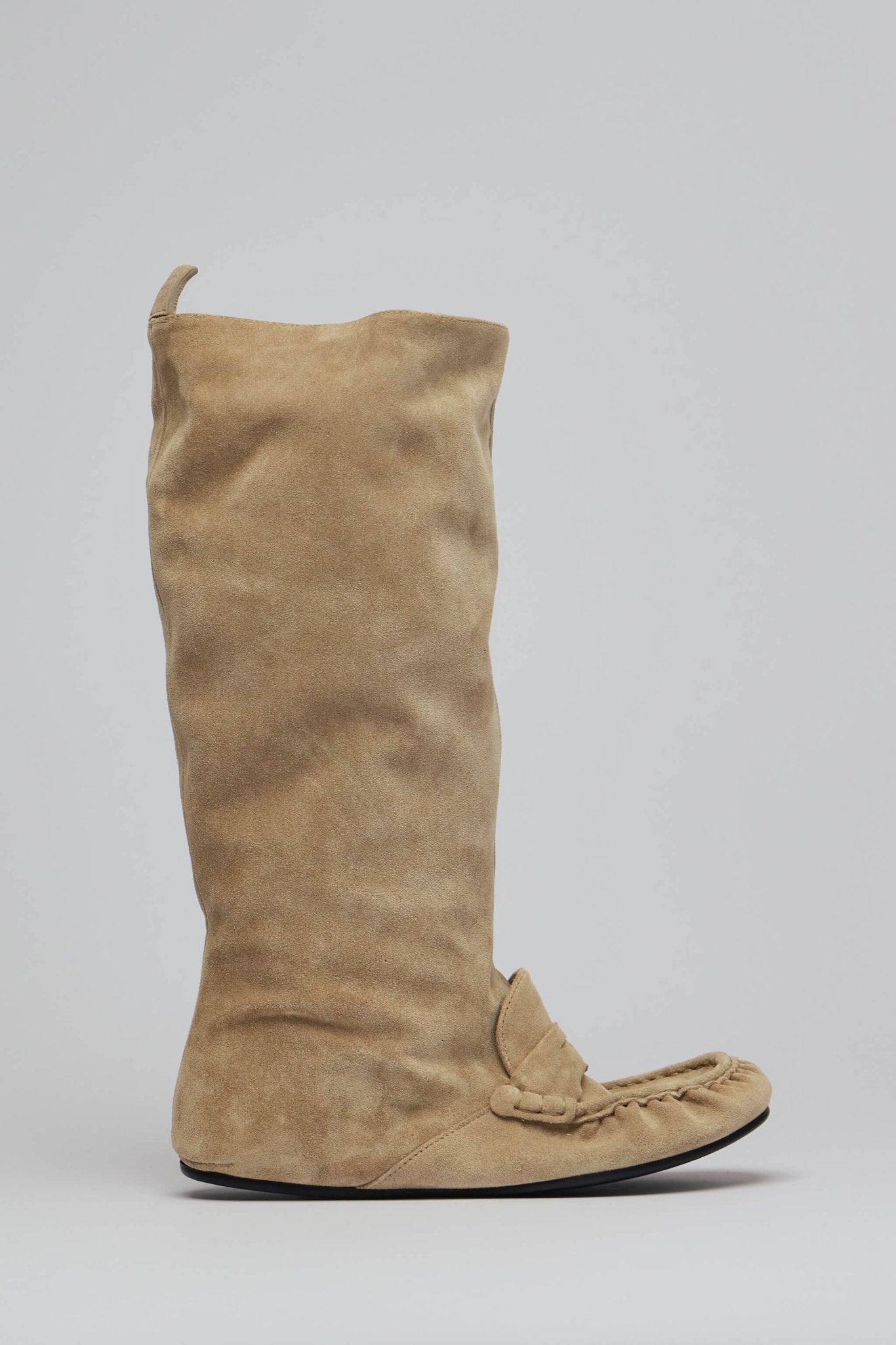 Slouch Saddle Boots