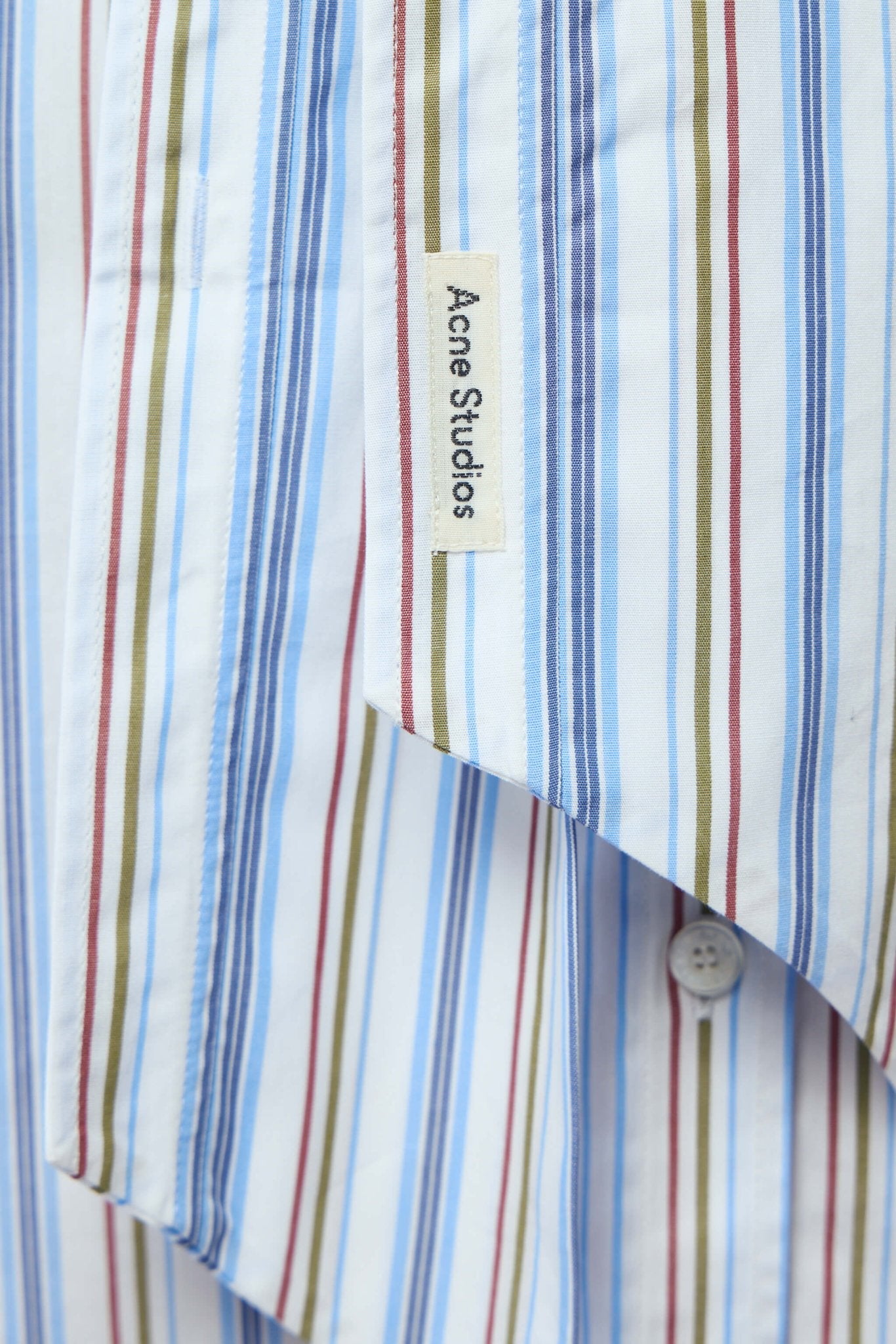 Striped Shirt Dress