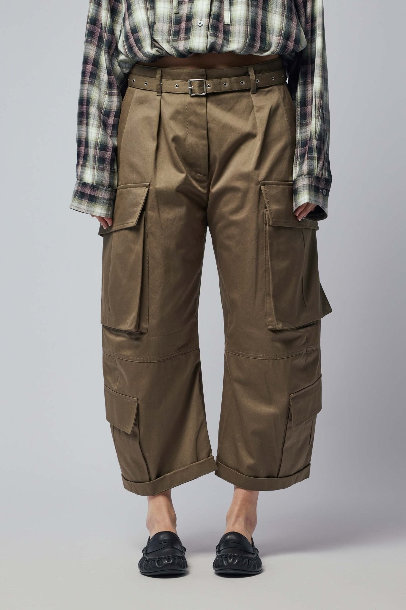 Twill Cargo Trousers