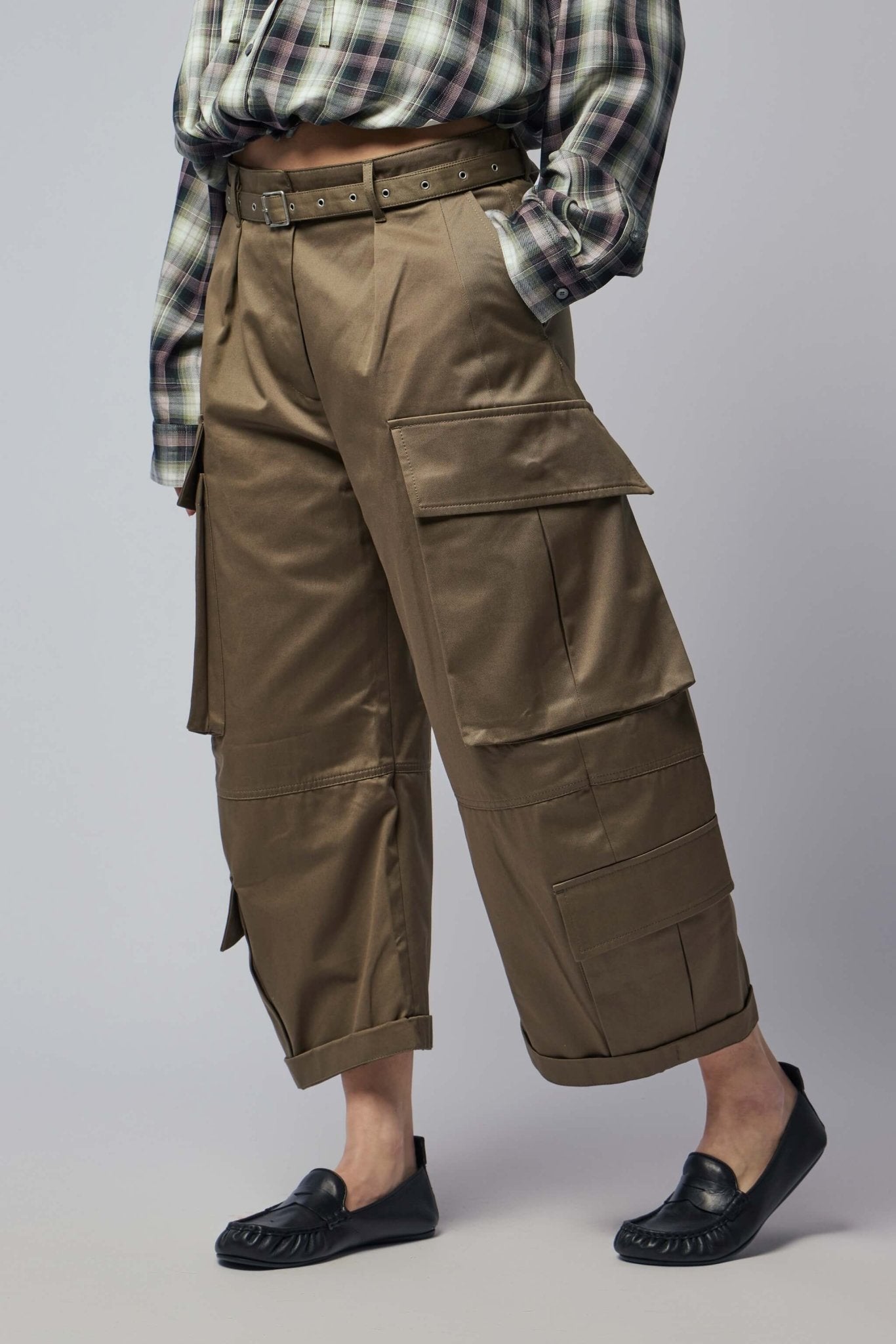 Twill Cargo Trousers