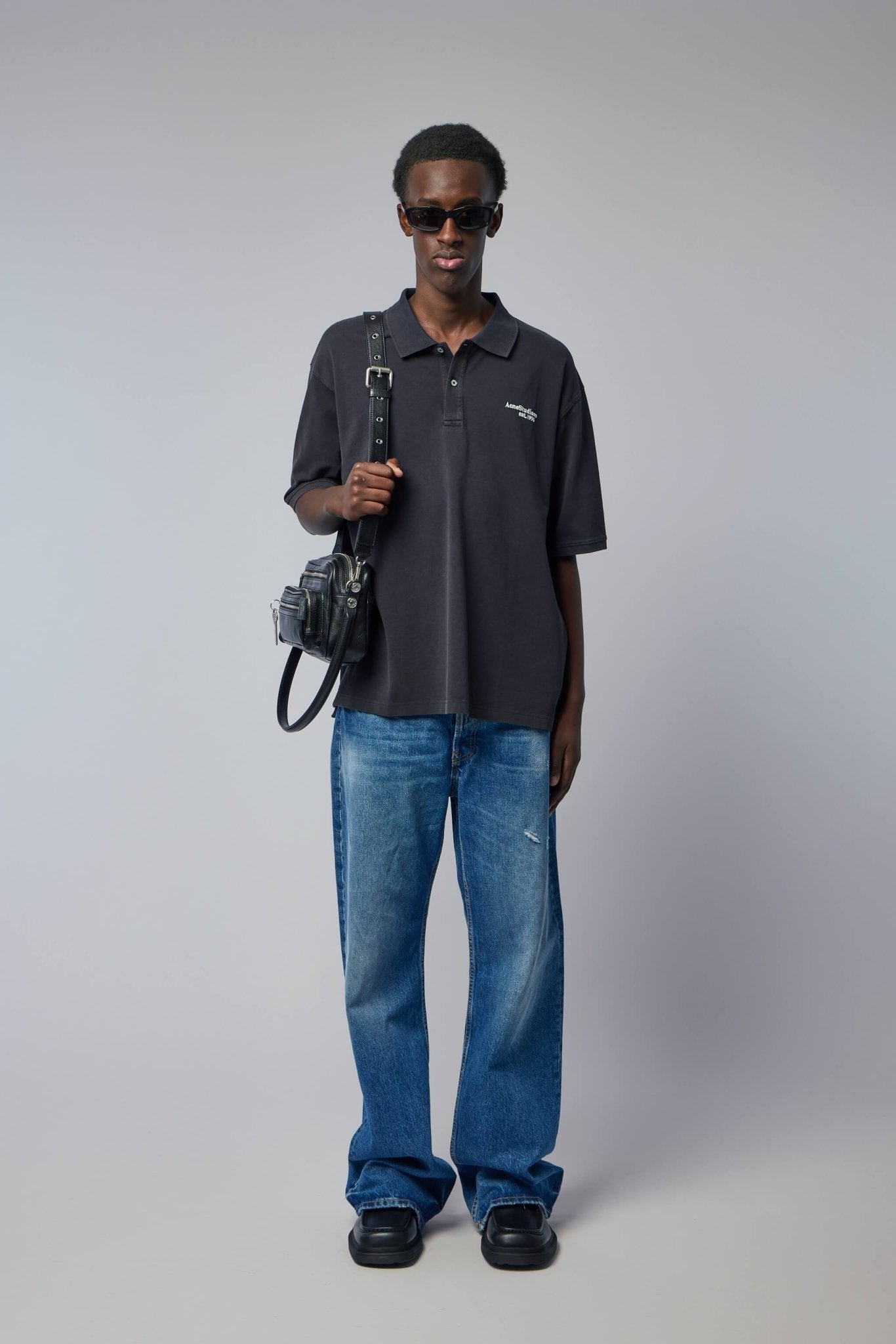 Washed Logo Polo