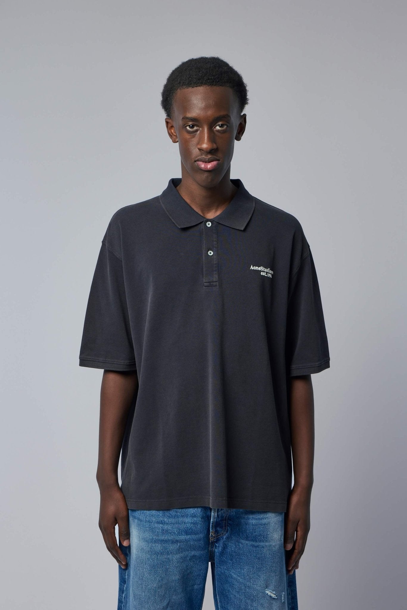 Washed Logo Polo