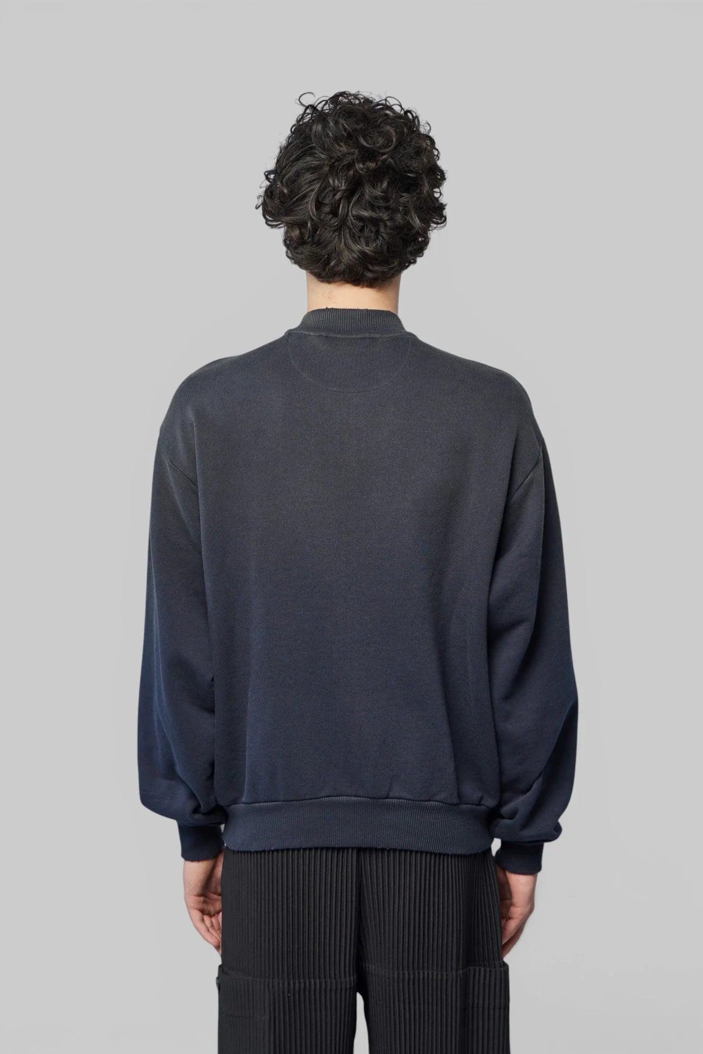 Washed Zip-up Cardigan