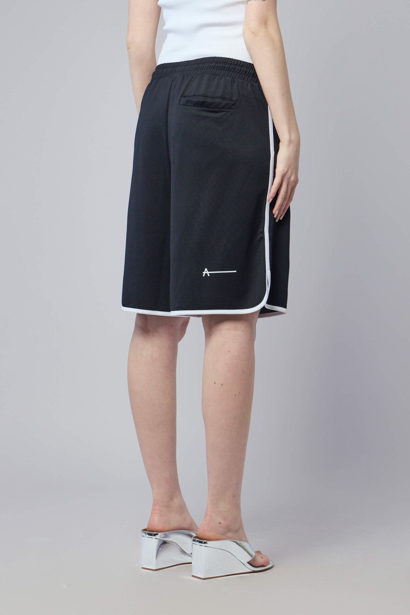 Essentials Stripe Mesh Shorts