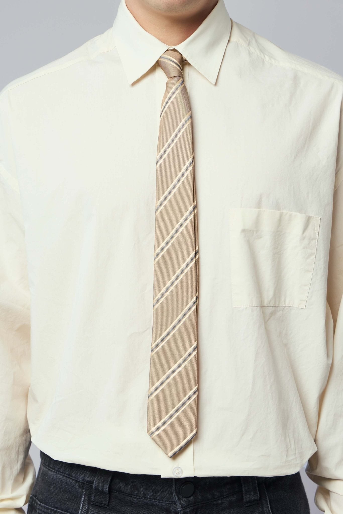 Classic Diagonal Stripe Tie