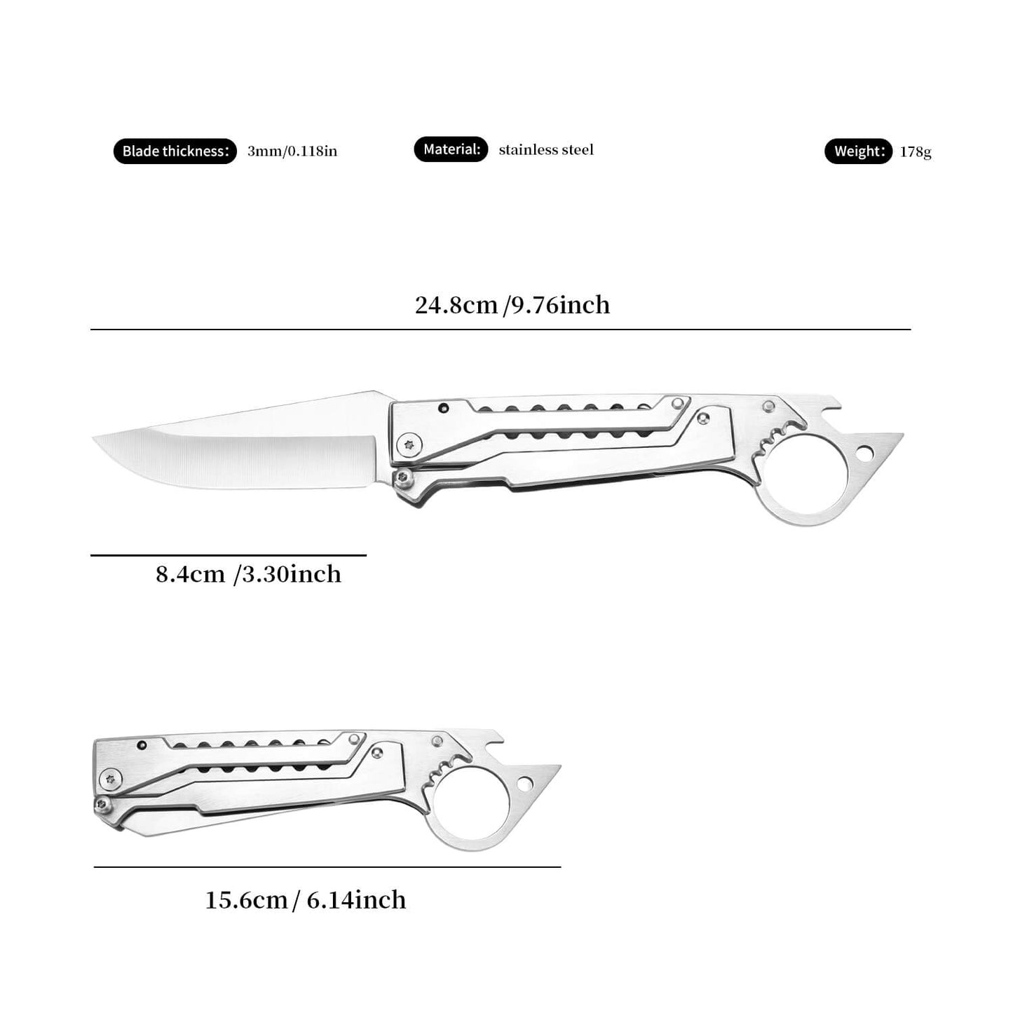 DC53 Drop Out Pocket Knife-GS78