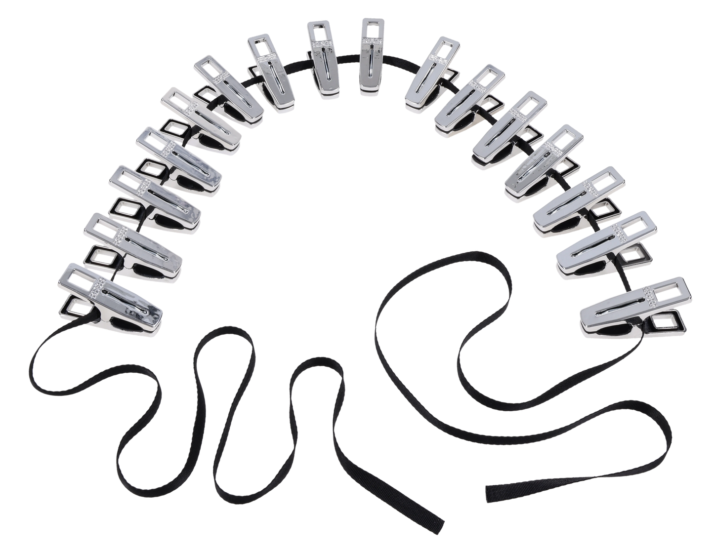 Edge Body Zipper Clothes Pins