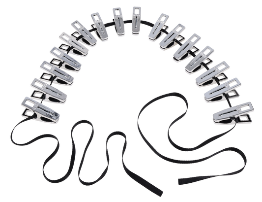 Edge Body Zipper Clothes Pins