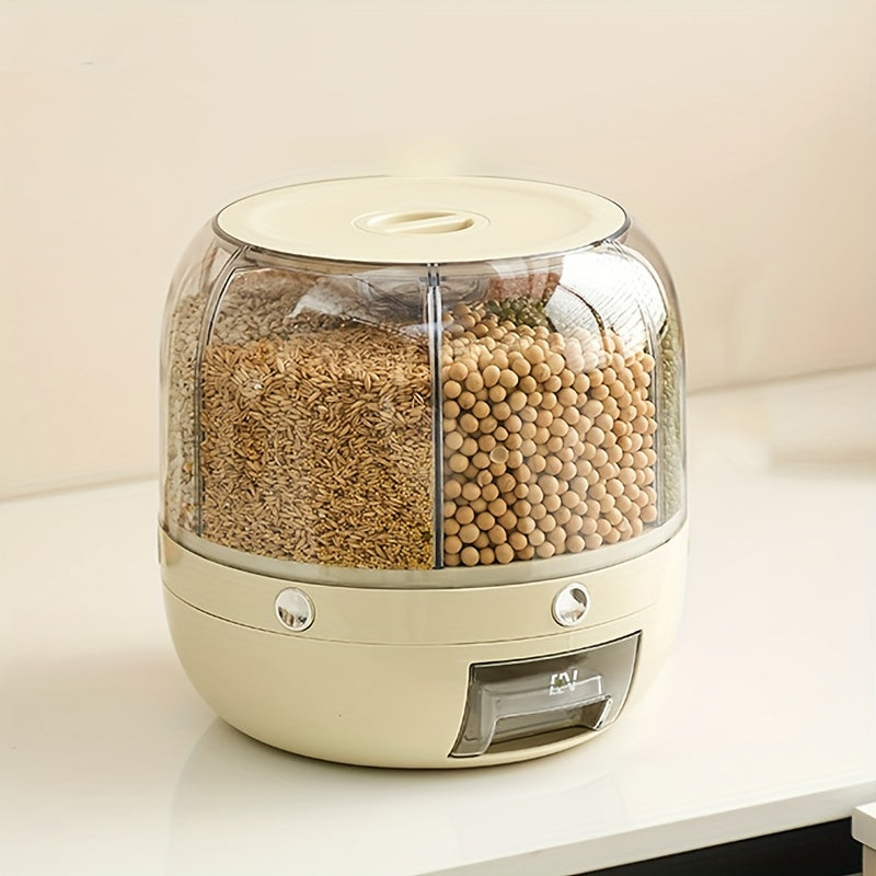 Rice Bucket Organizer Grain Storage Box
