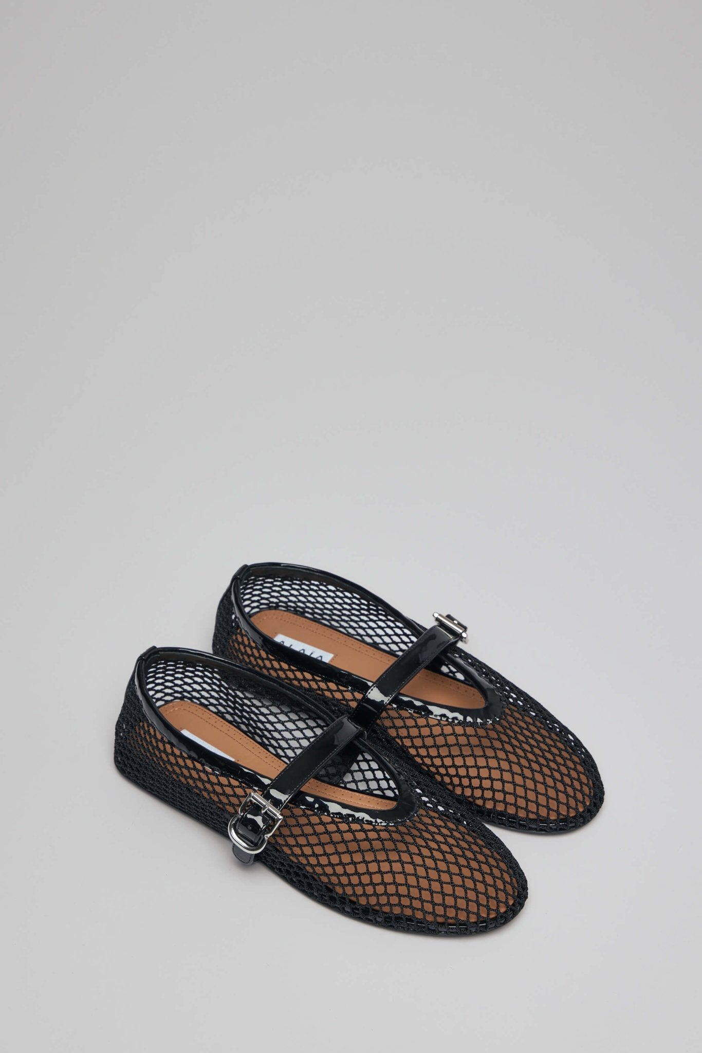 Ballet Flats in Fishnet