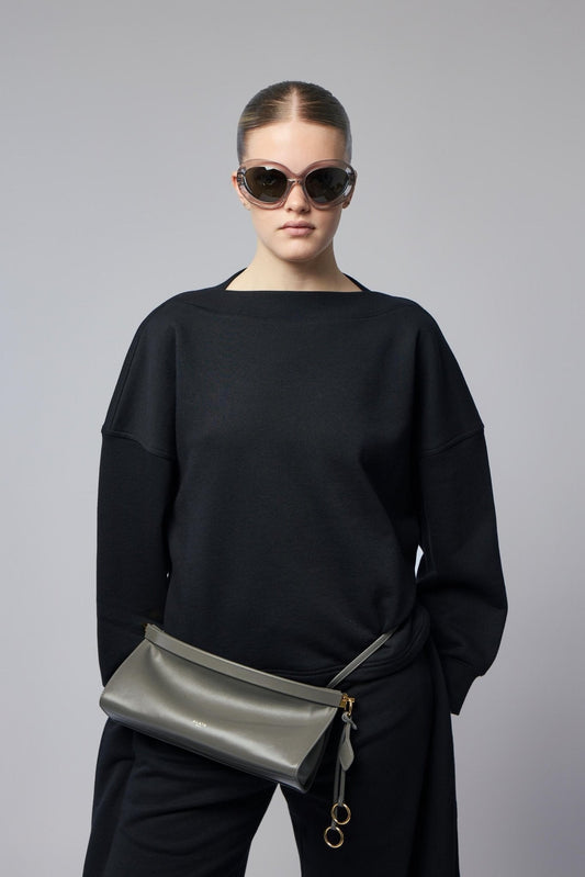 Boatneck Fleece Sweat