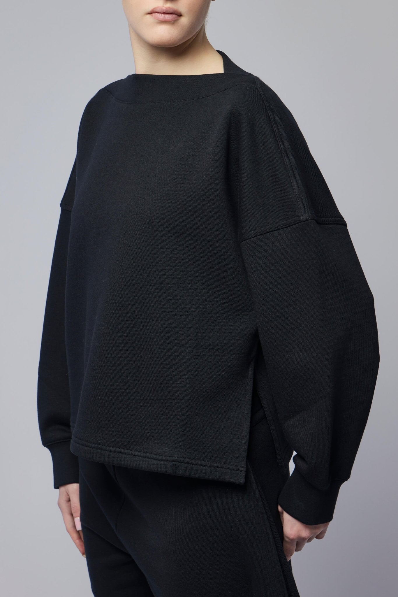 Boatneck Fleece Sweat