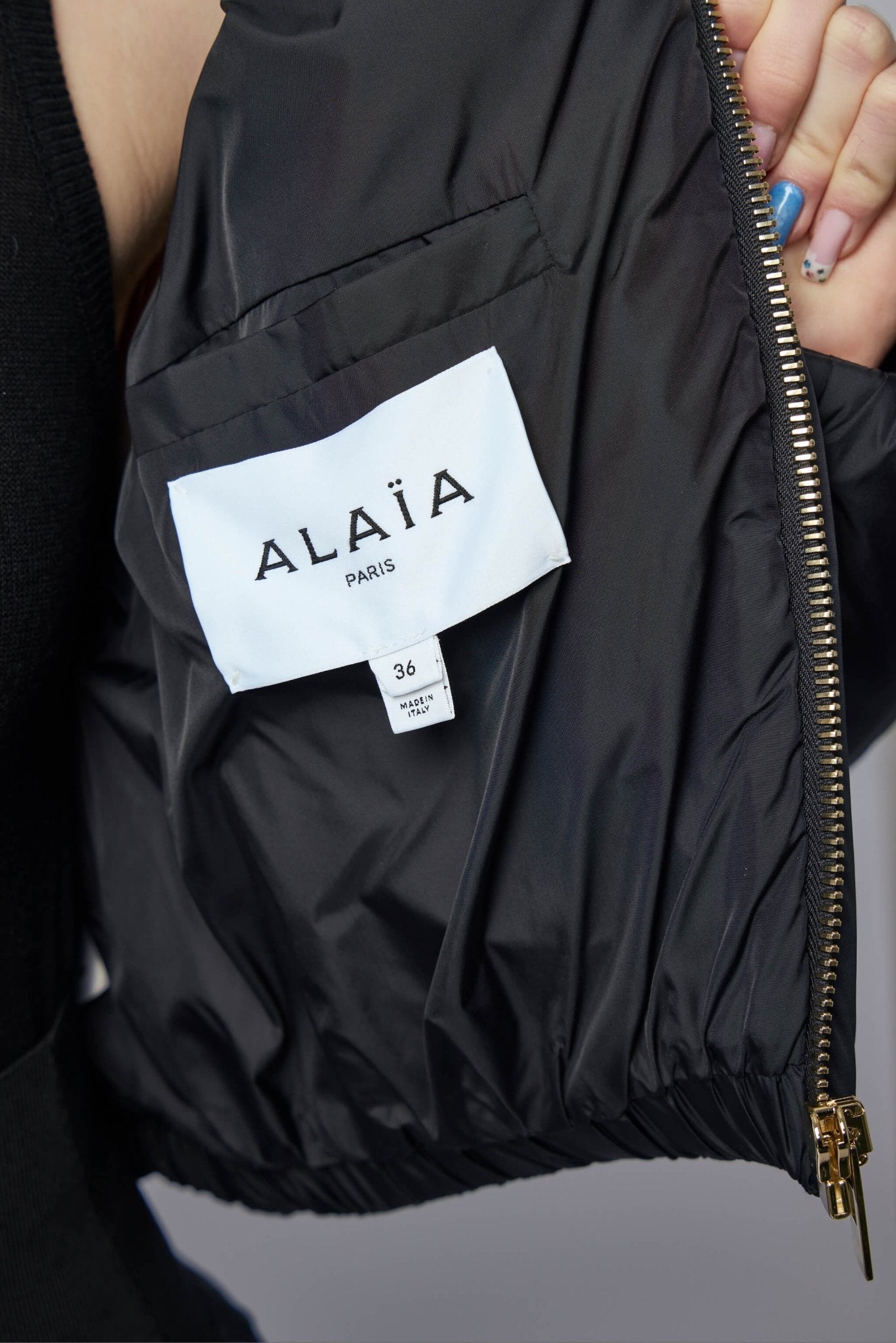 Nylon Pleated Bomber